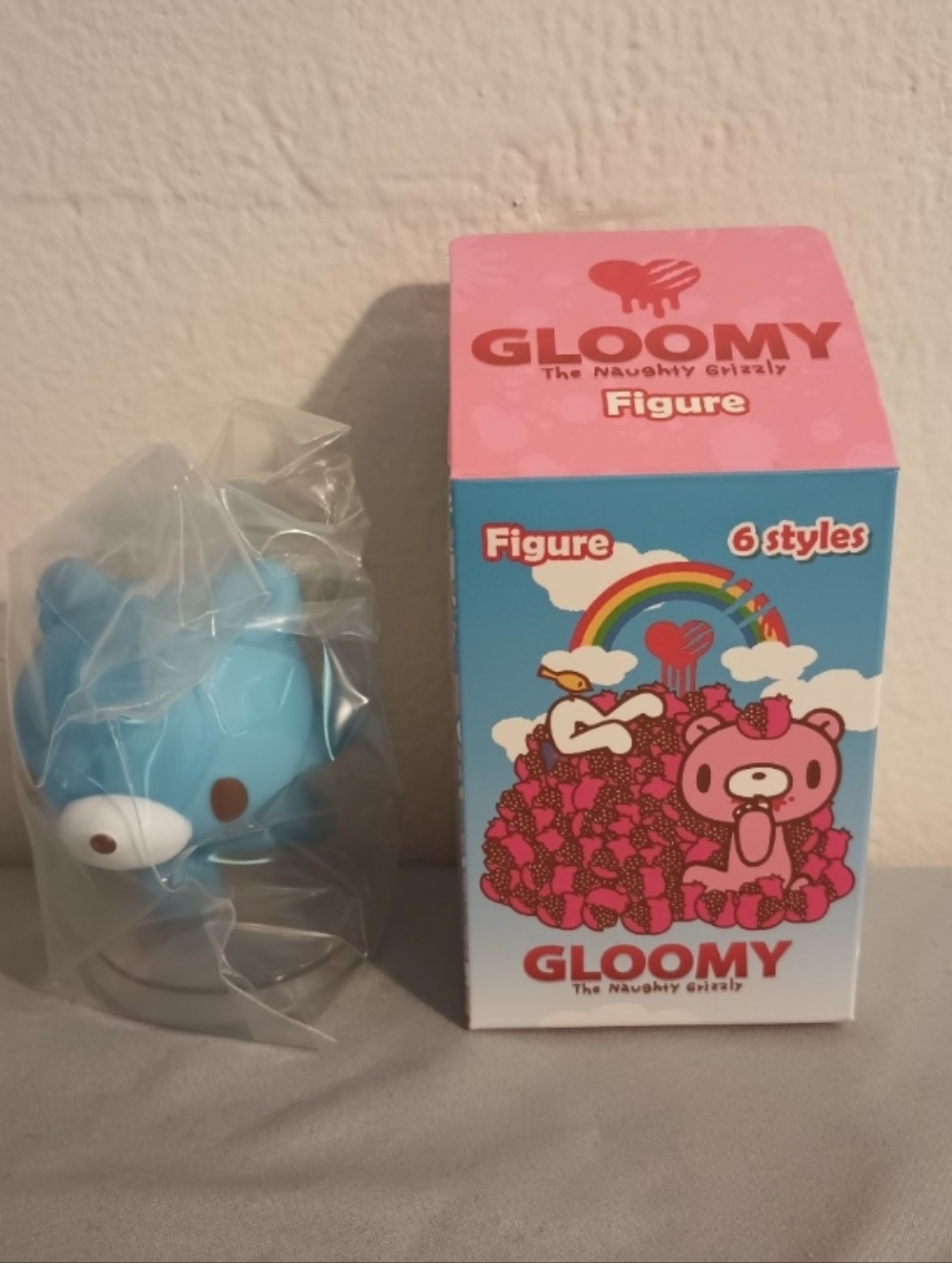Gloomy The Naughty Grizzly Blue Figure - Collectible Kids Toy